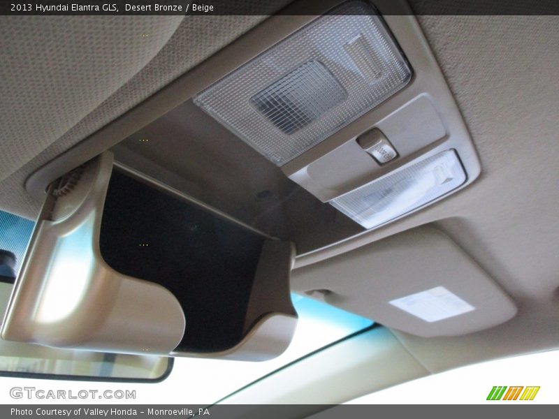 Desert Bronze / Beige 2013 Hyundai Elantra GLS