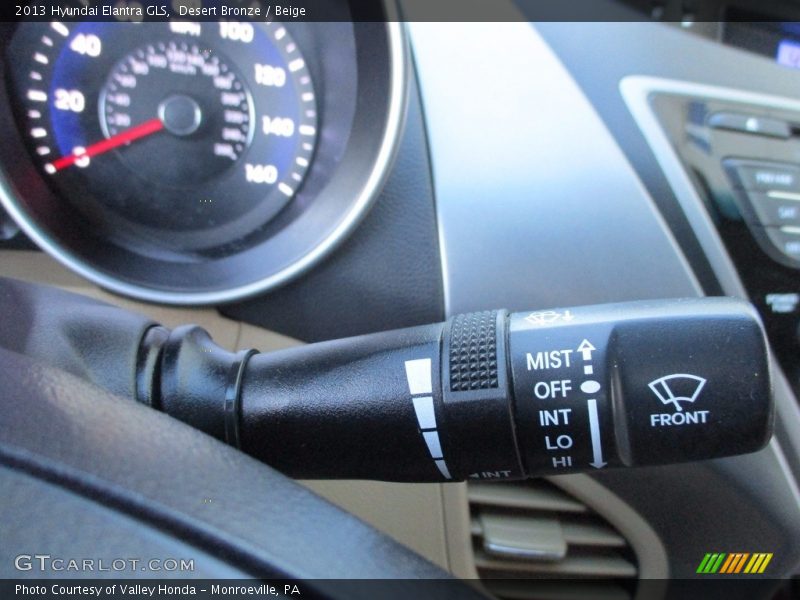 Desert Bronze / Beige 2013 Hyundai Elantra GLS