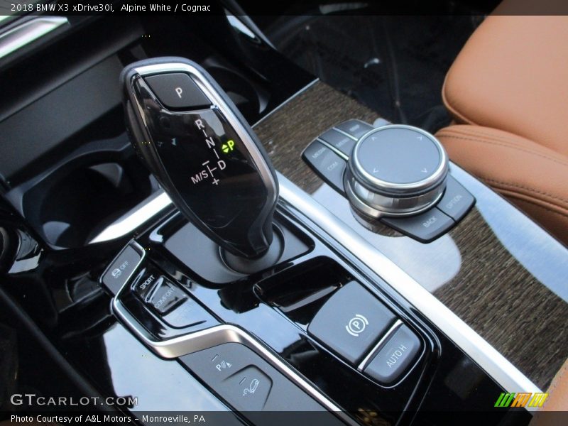 Alpine White / Cognac 2018 BMW X3 xDrive30i