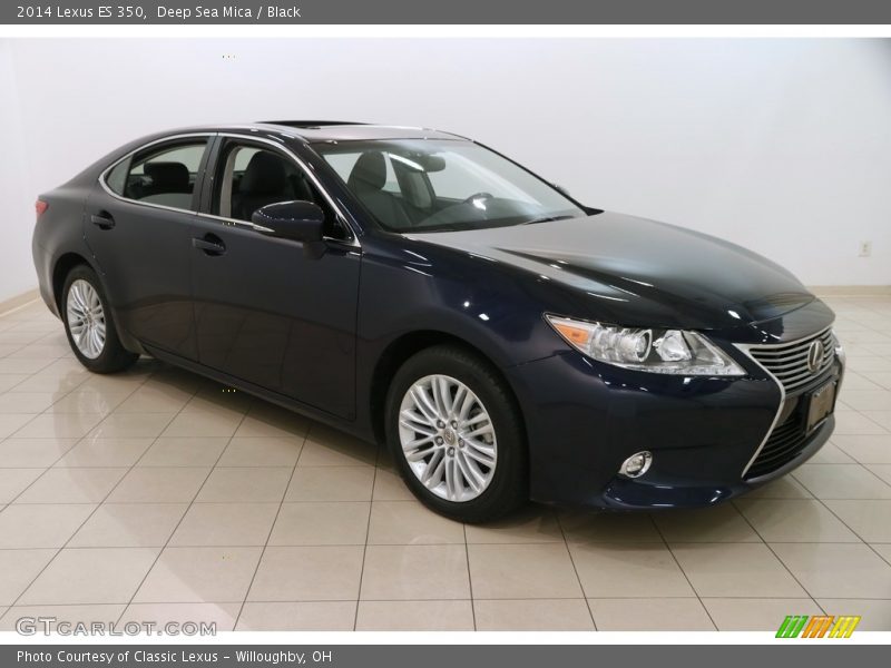 Deep Sea Mica / Black 2014 Lexus ES 350