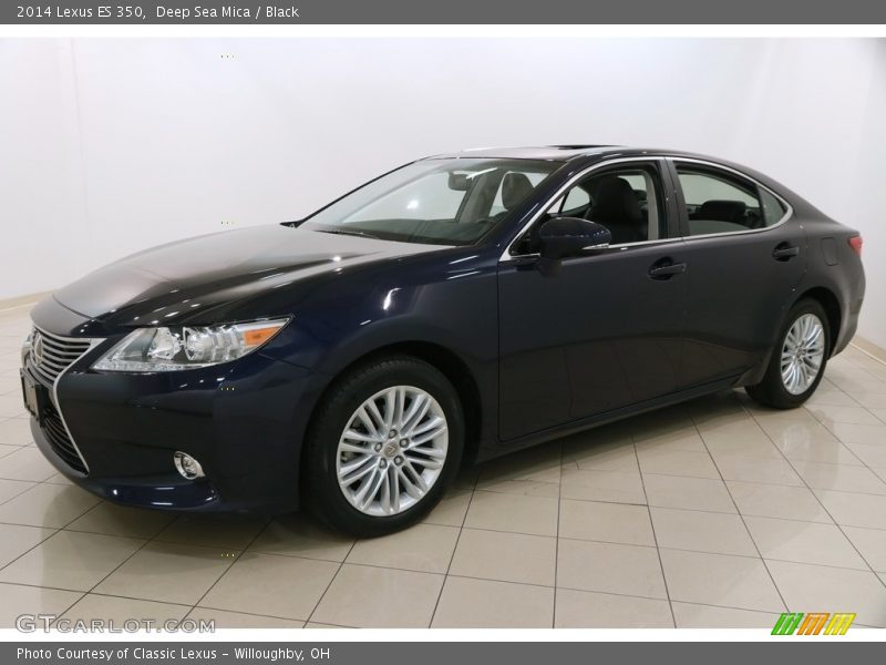 Deep Sea Mica / Black 2014 Lexus ES 350