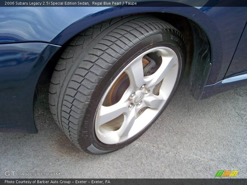 Regal Blue Pearl / Taupe 2006 Subaru Legacy 2.5i Special Edition Sedan