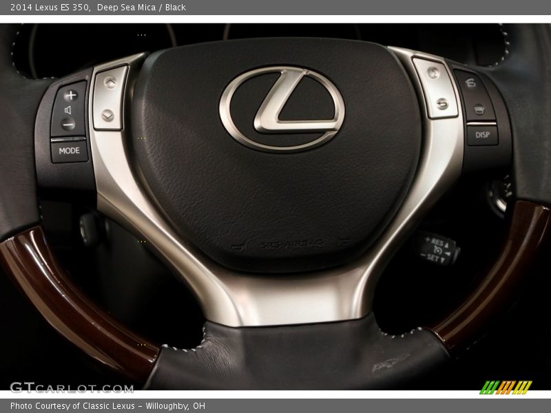 Deep Sea Mica / Black 2014 Lexus ES 350