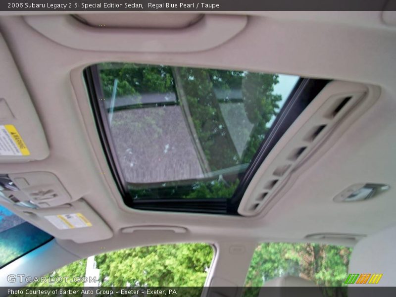 Regal Blue Pearl / Taupe 2006 Subaru Legacy 2.5i Special Edition Sedan