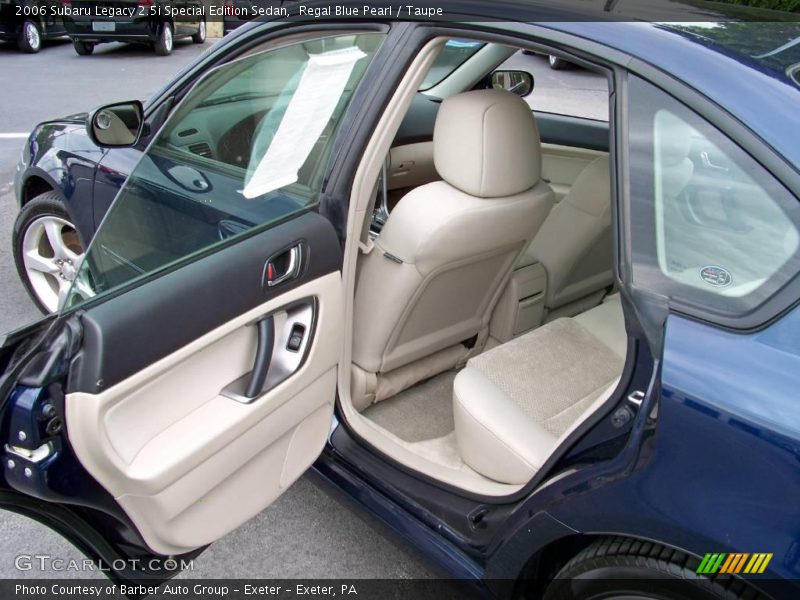 Regal Blue Pearl / Taupe 2006 Subaru Legacy 2.5i Special Edition Sedan