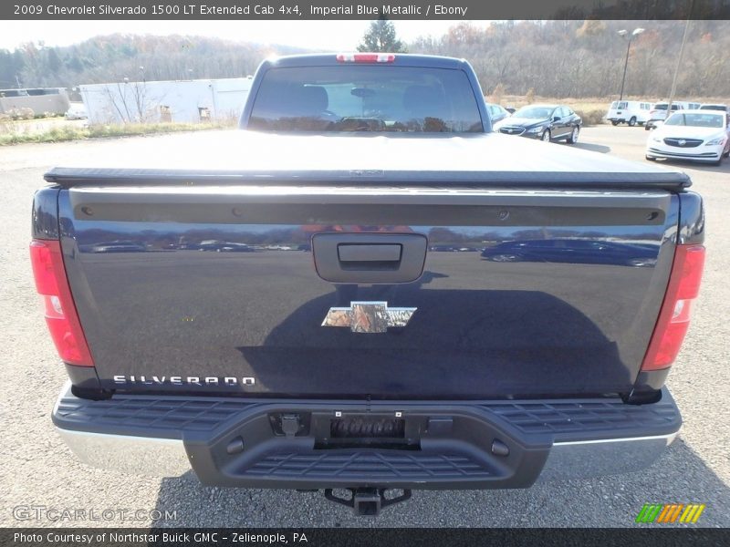 Imperial Blue Metallic / Ebony 2009 Chevrolet Silverado 1500 LT Extended Cab 4x4