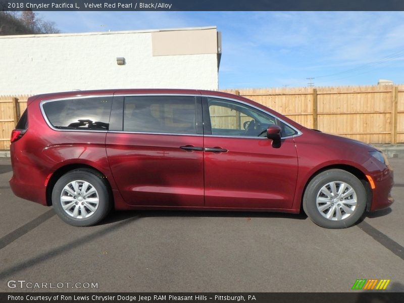  2018 Pacifica L Velvet Red Pearl