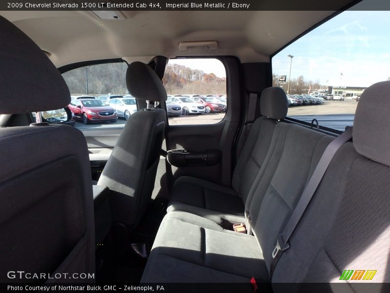 Imperial Blue Metallic / Ebony 2009 Chevrolet Silverado 1500 LT Extended Cab 4x4