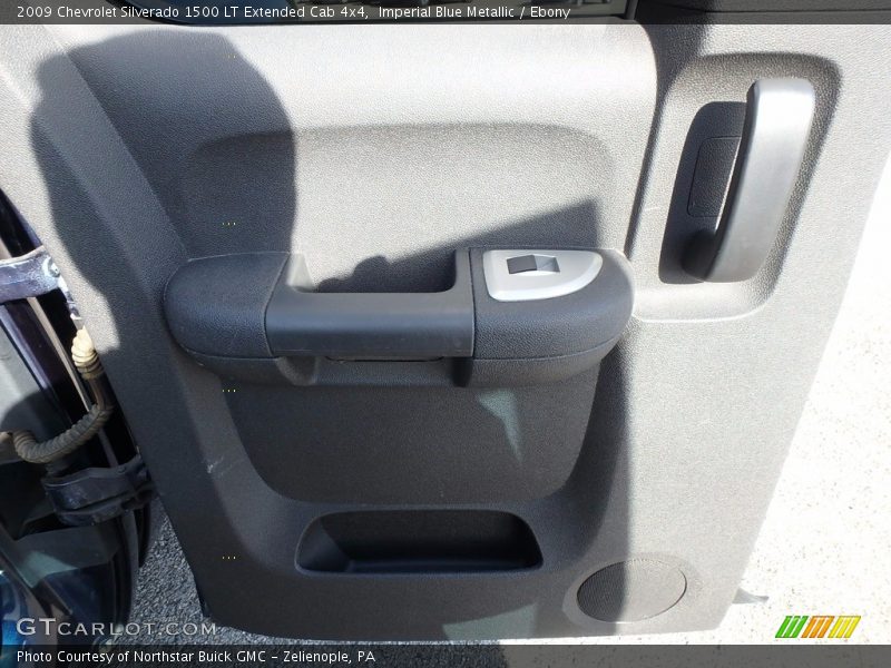 Imperial Blue Metallic / Ebony 2009 Chevrolet Silverado 1500 LT Extended Cab 4x4