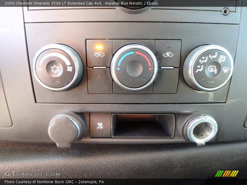 Imperial Blue Metallic / Ebony 2009 Chevrolet Silverado 1500 LT Extended Cab 4x4