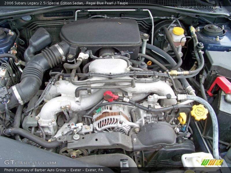 Regal Blue Pearl / Taupe 2006 Subaru Legacy 2.5i Special Edition Sedan