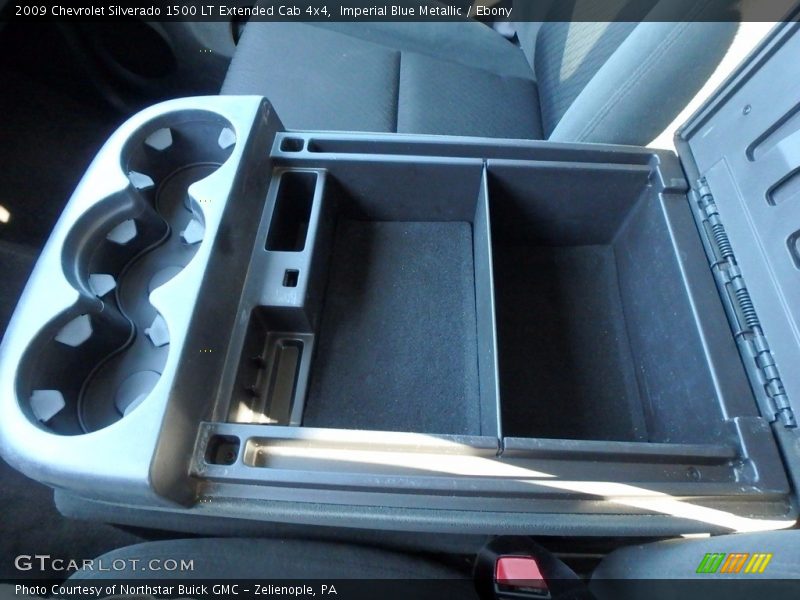 Imperial Blue Metallic / Ebony 2009 Chevrolet Silverado 1500 LT Extended Cab 4x4