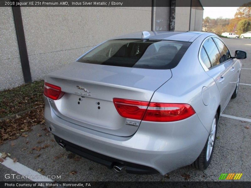 Indus Silver Metallic / Ebony 2018 Jaguar XE 25t Premium AWD