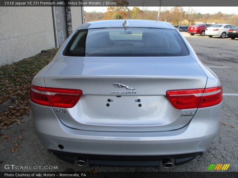 Indus Silver Metallic / Ebony 2018 Jaguar XE 25t Premium AWD