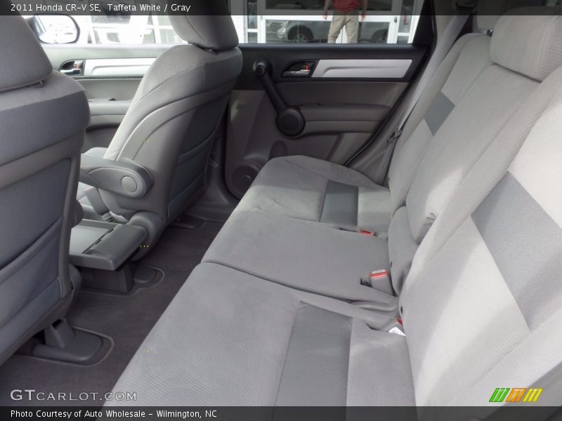 Taffeta White / Gray 2011 Honda CR-V SE
