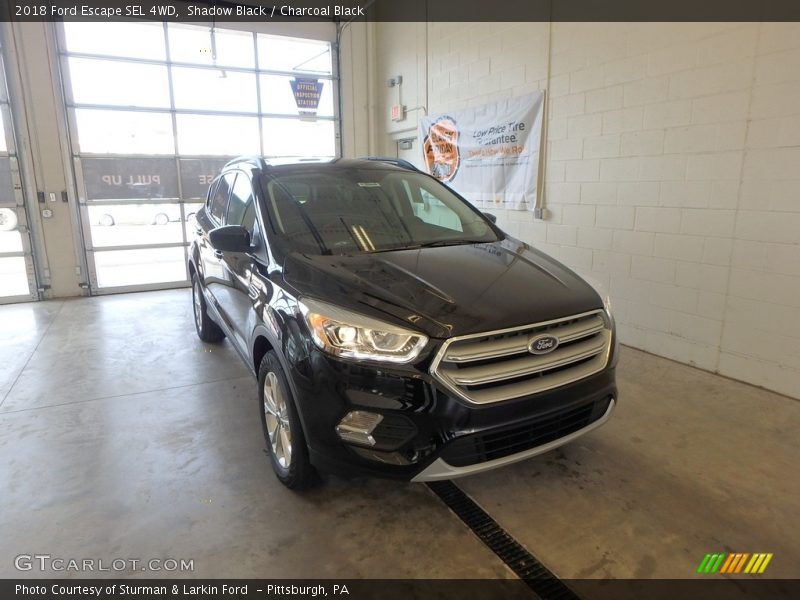Shadow Black / Charcoal Black 2018 Ford Escape SEL 4WD
