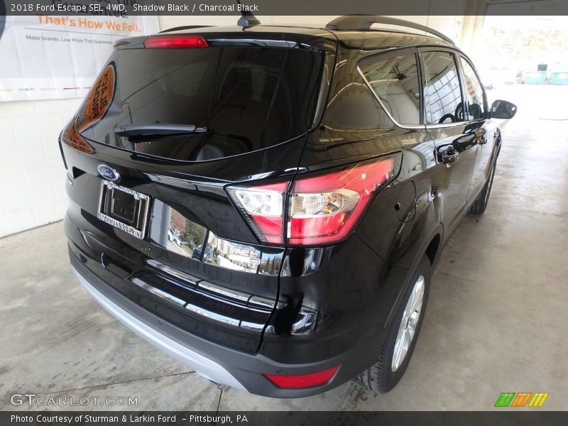 Shadow Black / Charcoal Black 2018 Ford Escape SEL 4WD