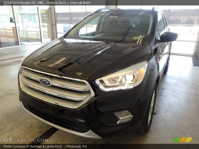 Shadow Black / Charcoal Black 2018 Ford Escape SEL 4WD