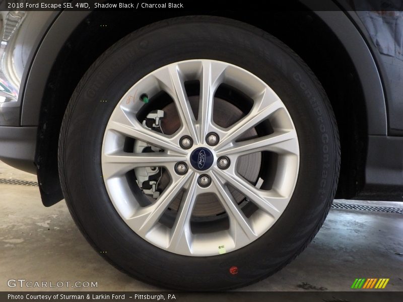 Shadow Black / Charcoal Black 2018 Ford Escape SEL 4WD