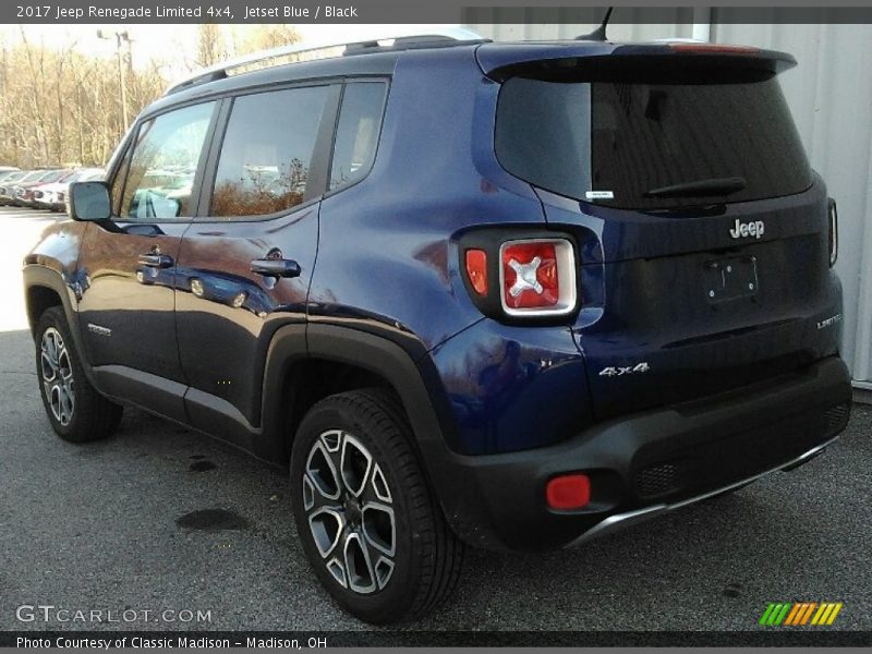 Jetset Blue / Black 2017 Jeep Renegade Limited 4x4