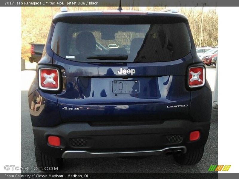 Jetset Blue / Black 2017 Jeep Renegade Limited 4x4