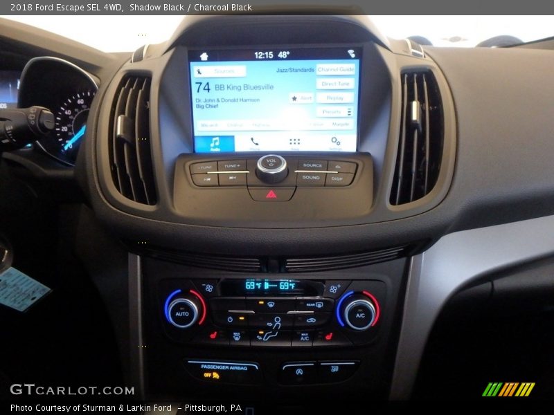Shadow Black / Charcoal Black 2018 Ford Escape SEL 4WD