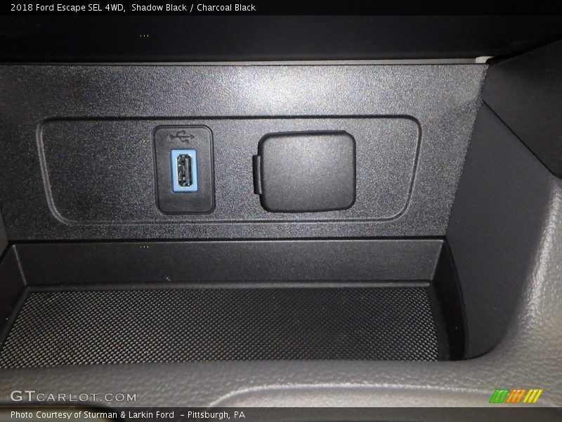 Shadow Black / Charcoal Black 2018 Ford Escape SEL 4WD