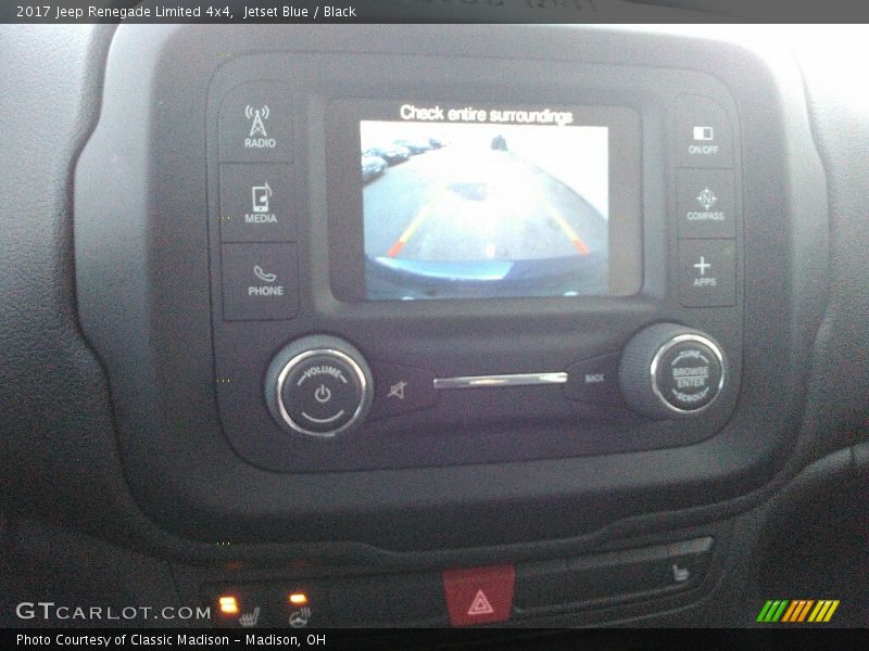 Jetset Blue / Black 2017 Jeep Renegade Limited 4x4