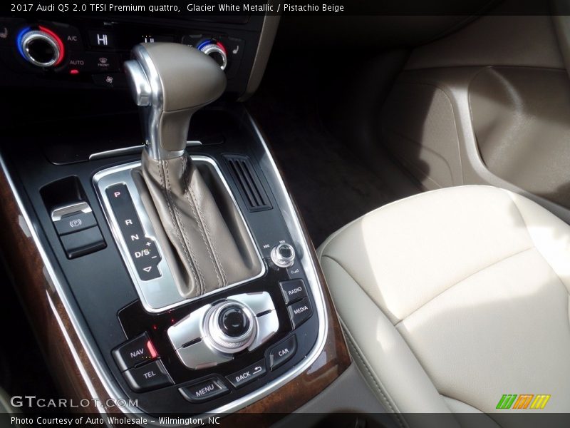 Glacier White Metallic / Pistachio Beige 2017 Audi Q5 2.0 TFSI Premium quattro