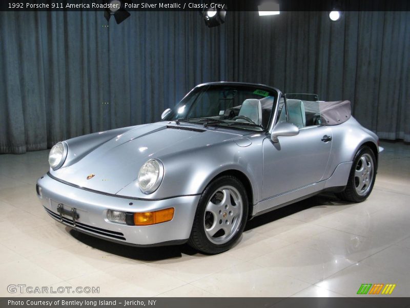 Polar Silver Metallic / Classic Grey 1992 Porsche 911 America Roadster