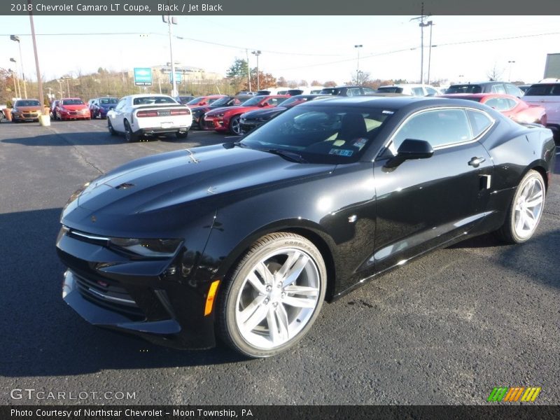 Black / Jet Black 2018 Chevrolet Camaro LT Coupe