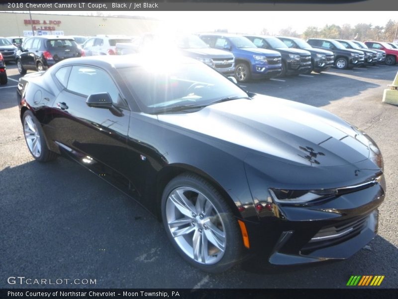 Black / Jet Black 2018 Chevrolet Camaro LT Coupe