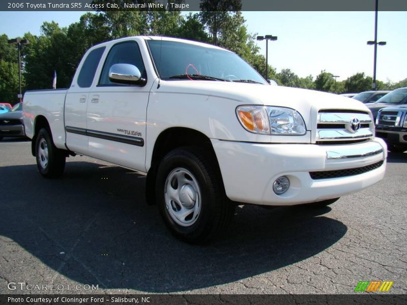 Natural White / Taupe 2006 Toyota Tundra SR5 Access Cab