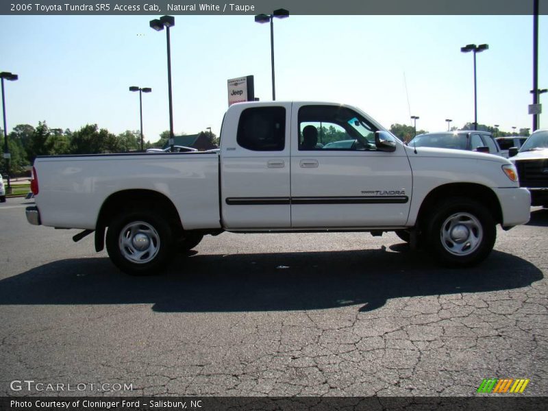 Natural White / Taupe 2006 Toyota Tundra SR5 Access Cab
