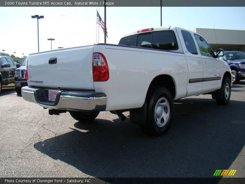 Natural White / Taupe 2006 Toyota Tundra SR5 Access Cab
