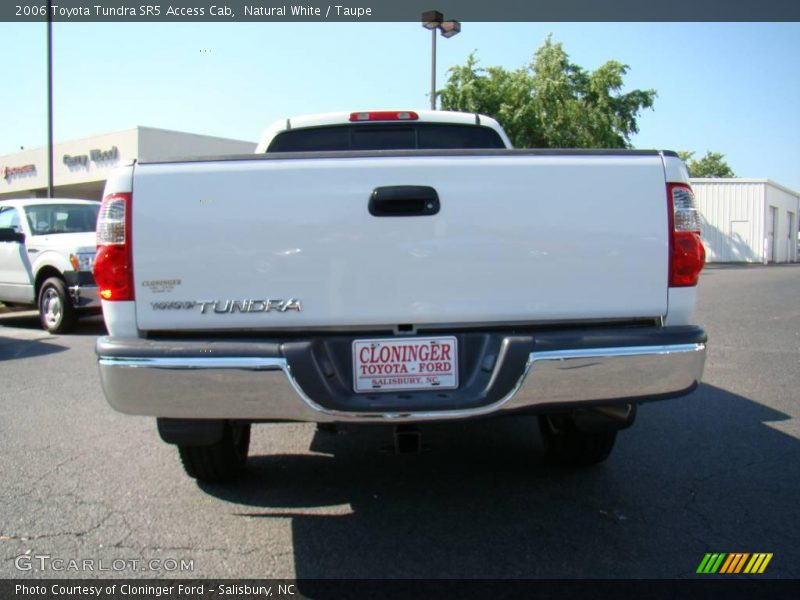 Natural White / Taupe 2006 Toyota Tundra SR5 Access Cab