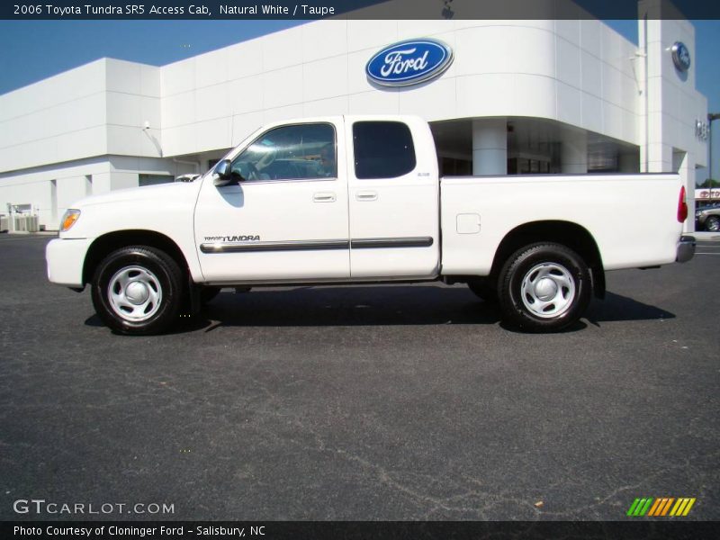 Natural White / Taupe 2006 Toyota Tundra SR5 Access Cab