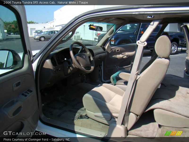 Natural White / Taupe 2006 Toyota Tundra SR5 Access Cab