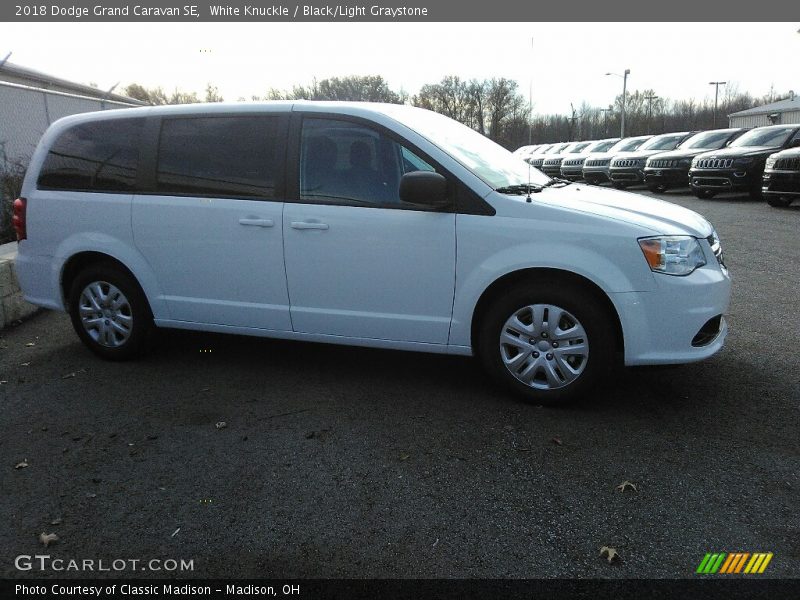  2018 Grand Caravan SE White Knuckle