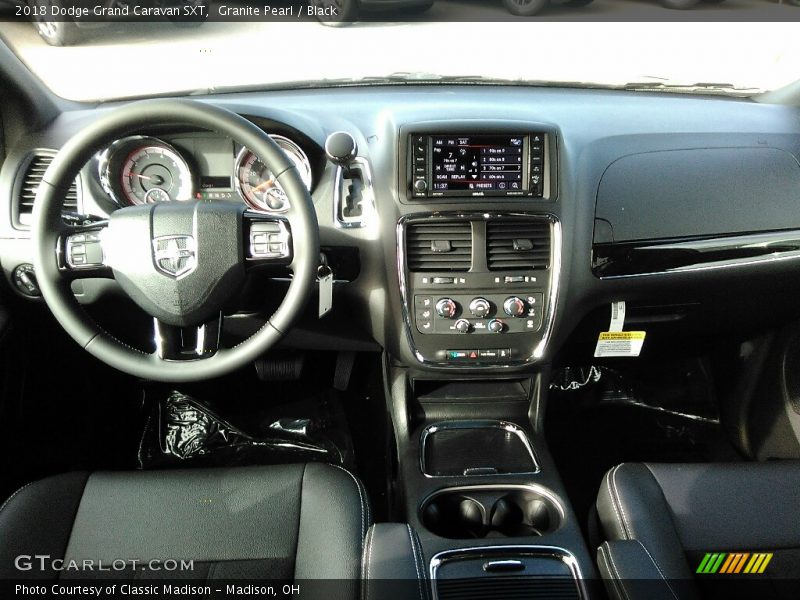 Granite Pearl / Black 2018 Dodge Grand Caravan SXT