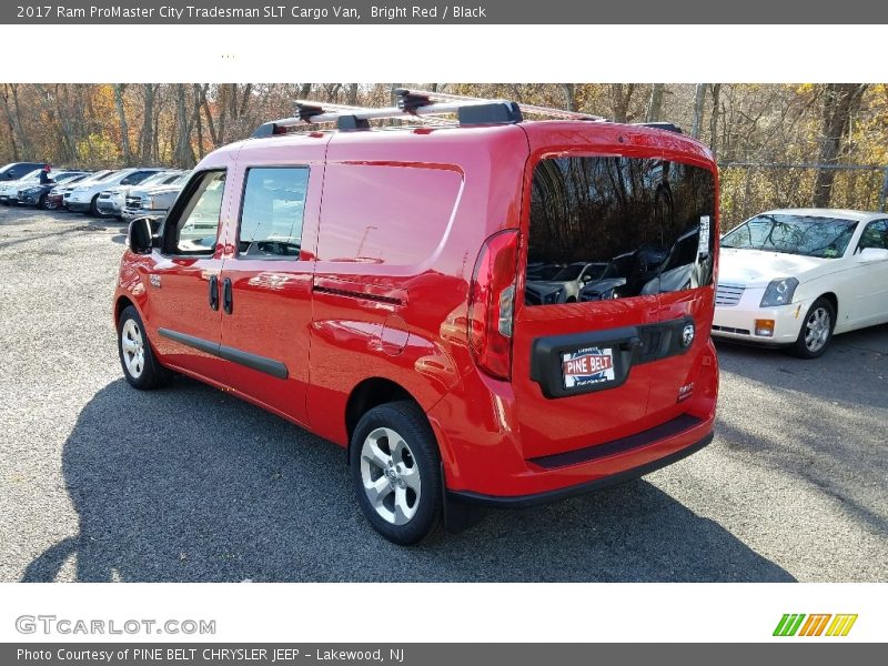Bright Red / Black 2017 Ram ProMaster City Tradesman SLT Cargo Van