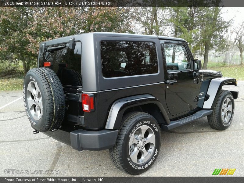 Black / Dark Saddle/Black 2018 Jeep Wrangler Sahara 4x4