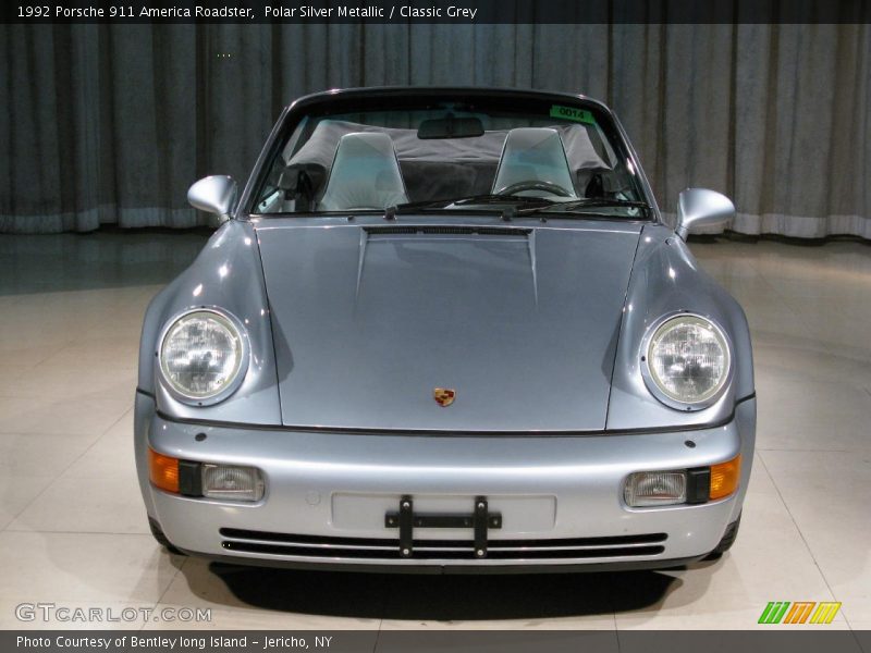 Polar Silver Metallic / Classic Grey 1992 Porsche 911 America Roadster