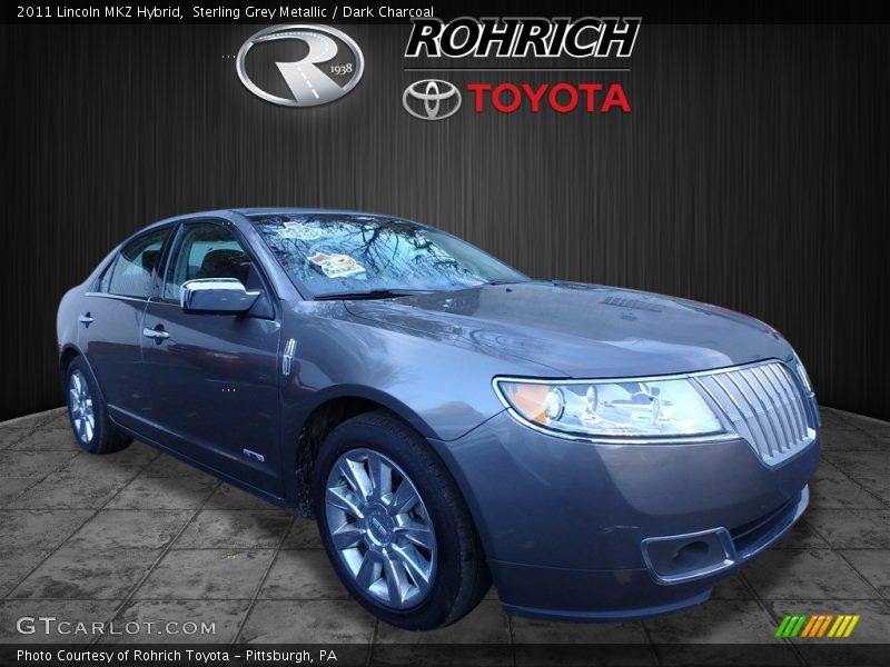 Sterling Grey Metallic / Dark Charcoal 2011 Lincoln MKZ Hybrid