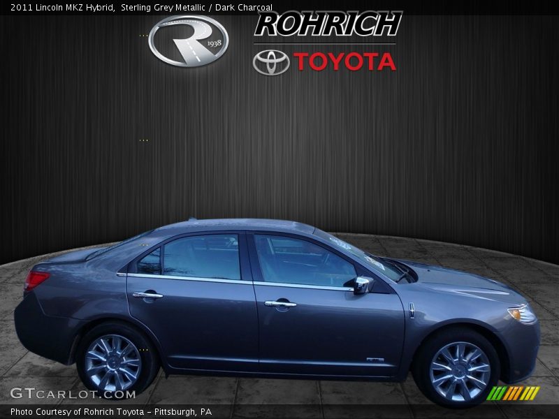 Sterling Grey Metallic / Dark Charcoal 2011 Lincoln MKZ Hybrid