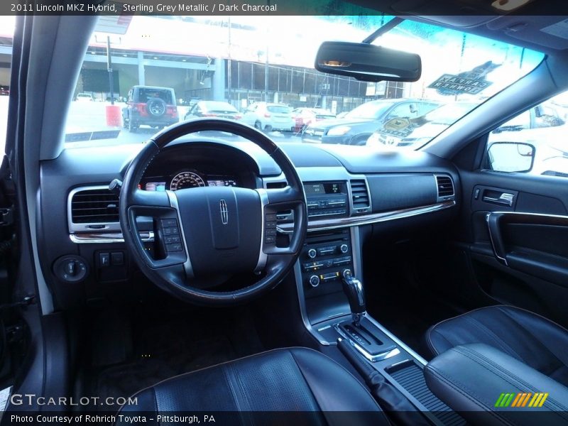 Sterling Grey Metallic / Dark Charcoal 2011 Lincoln MKZ Hybrid