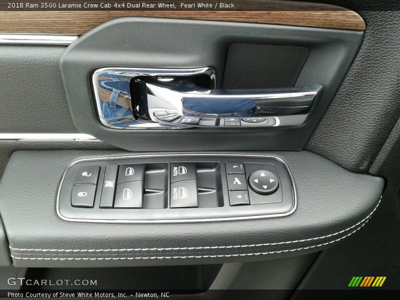 Controls of 2018 3500 Laramie Crew Cab 4x4 Dual Rear Wheel