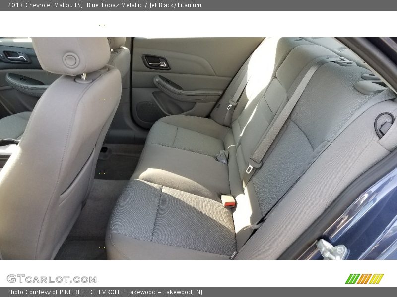 Blue Topaz Metallic / Jet Black/Titanium 2013 Chevrolet Malibu LS