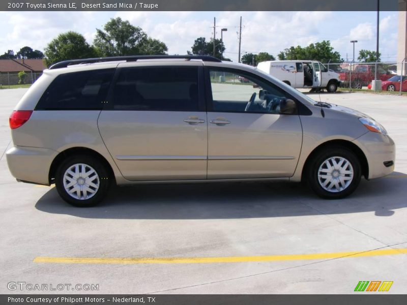 Desert Sand Mica / Taupe 2007 Toyota Sienna LE