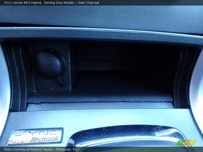 Sterling Grey Metallic / Dark Charcoal 2011 Lincoln MKZ Hybrid